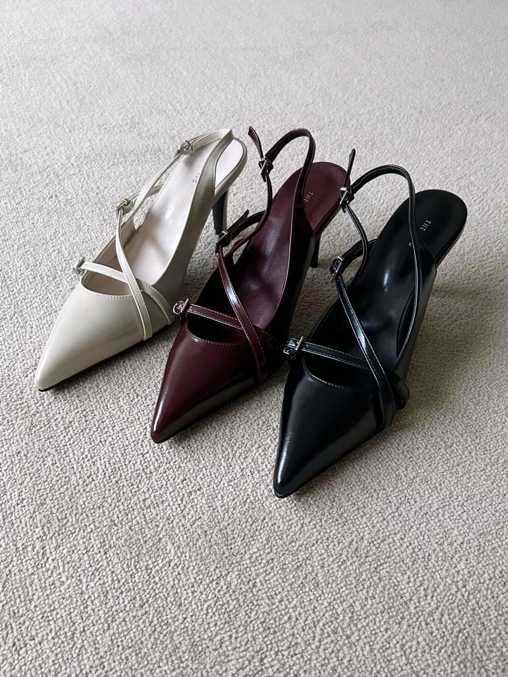 韓國空運🇰🇷｜【氣質百搭】👠 扣環細帶高跟鞋 ✨ 7cm優雅顯瘦 必收單品 #4902