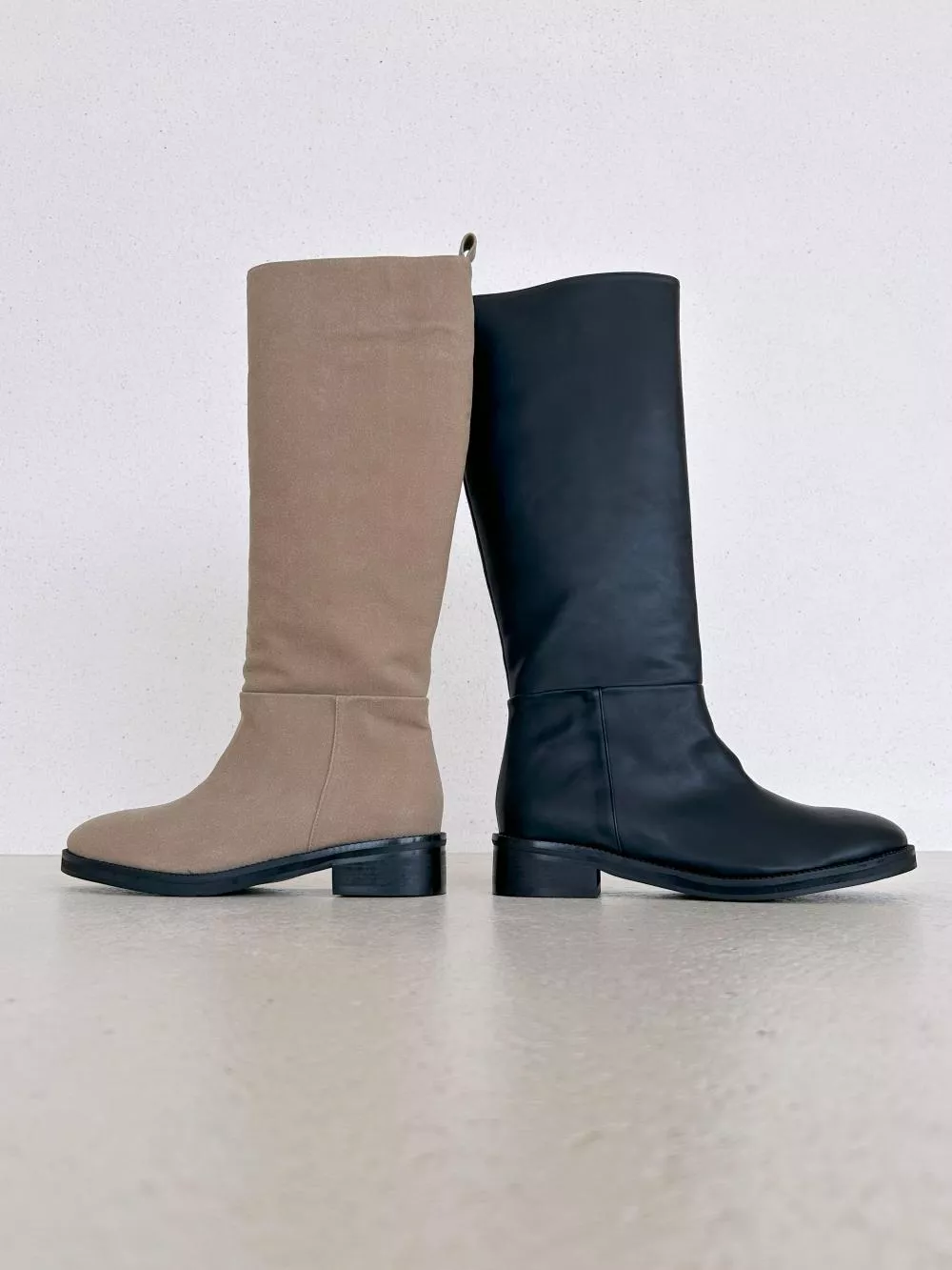 韓國空運🇰🇷｜【高質感必收】👢 簡約圓頭長靴 ✨ 舒適百搭 日常首選 #4922