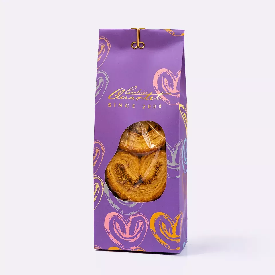 金芝麻蝴蝶酥(100g)