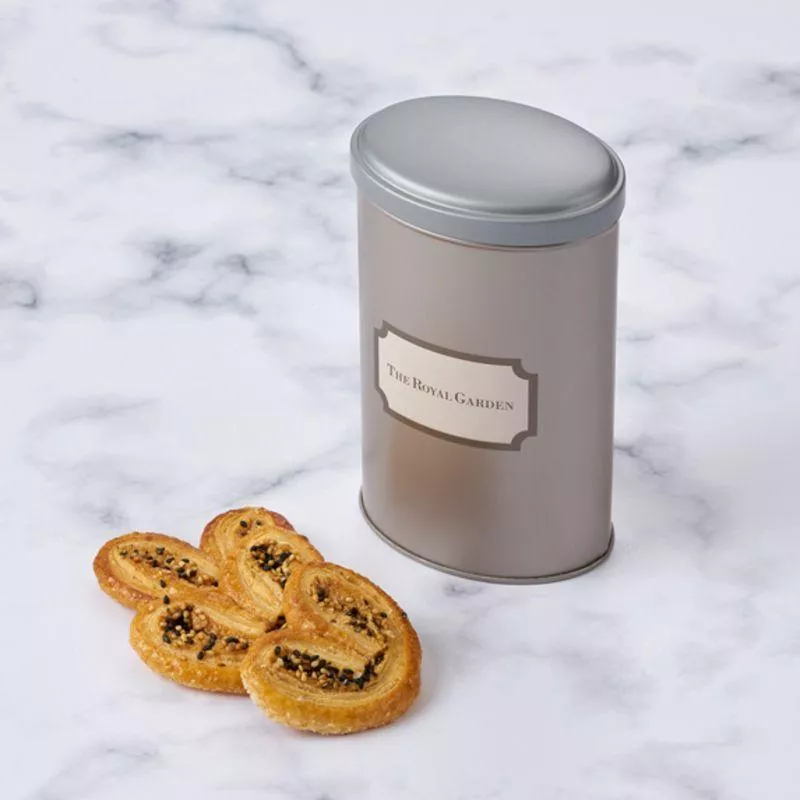 芝麻蝴蝶酥 - 橢圓罐（80 克）