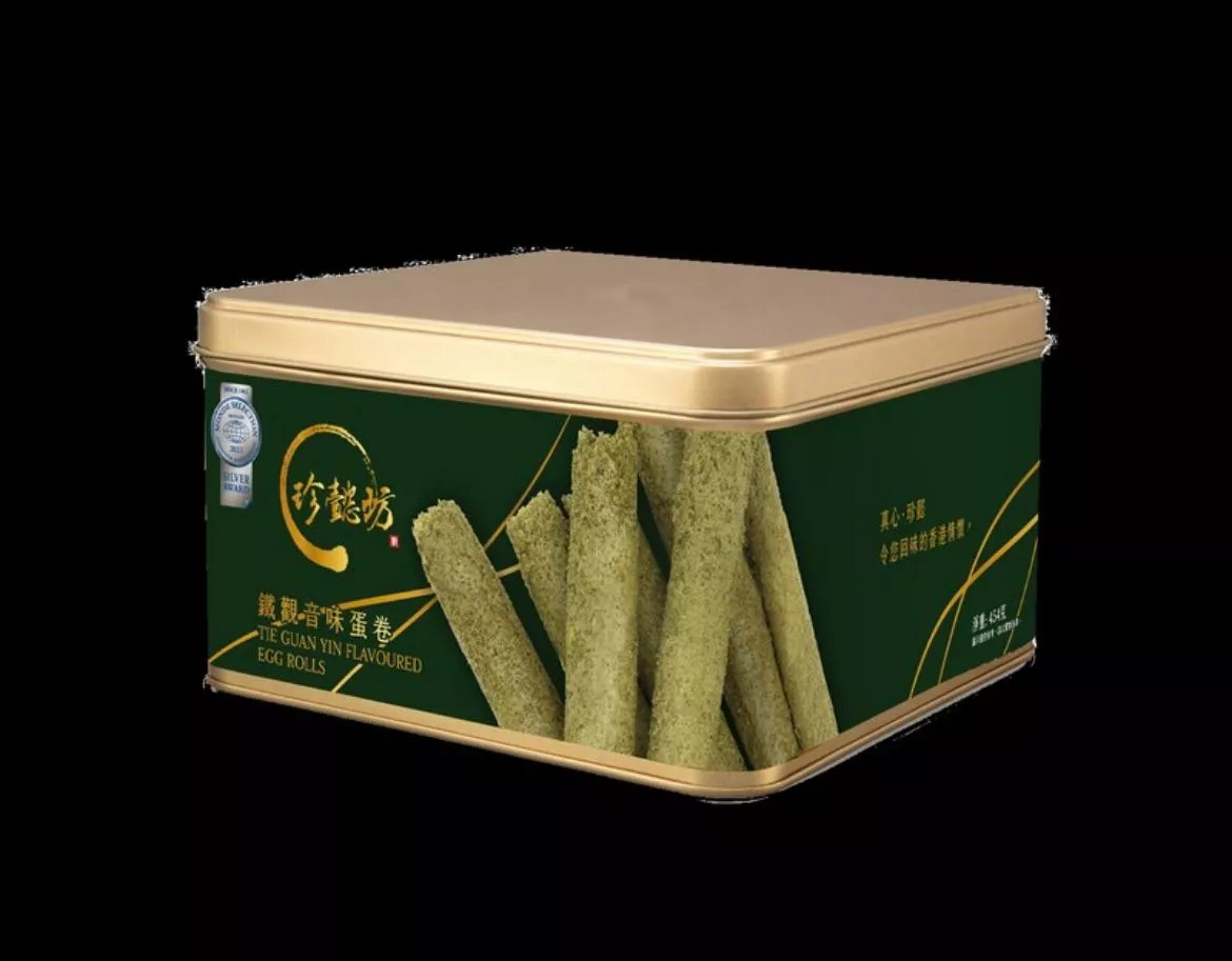 珍懿坊 鐵觀音味蛋卷 454 GM