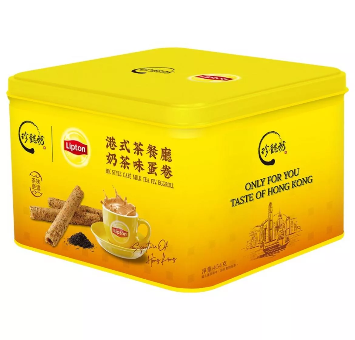 珍懿坊 港式奶茶味蛋卷 454 GM