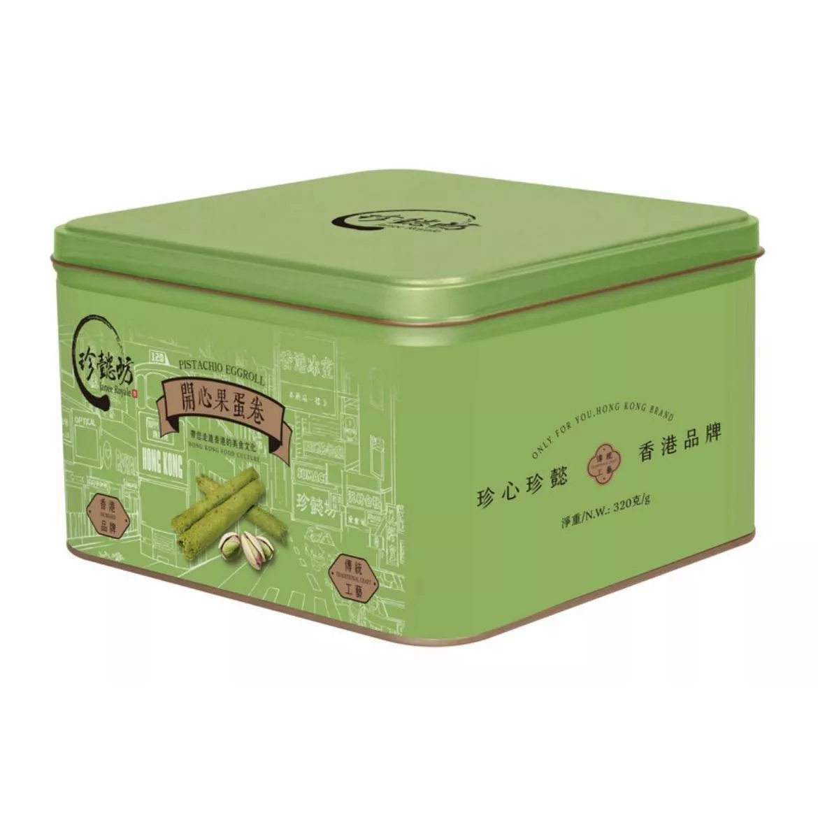 珍懿坊開心果蛋卷320G