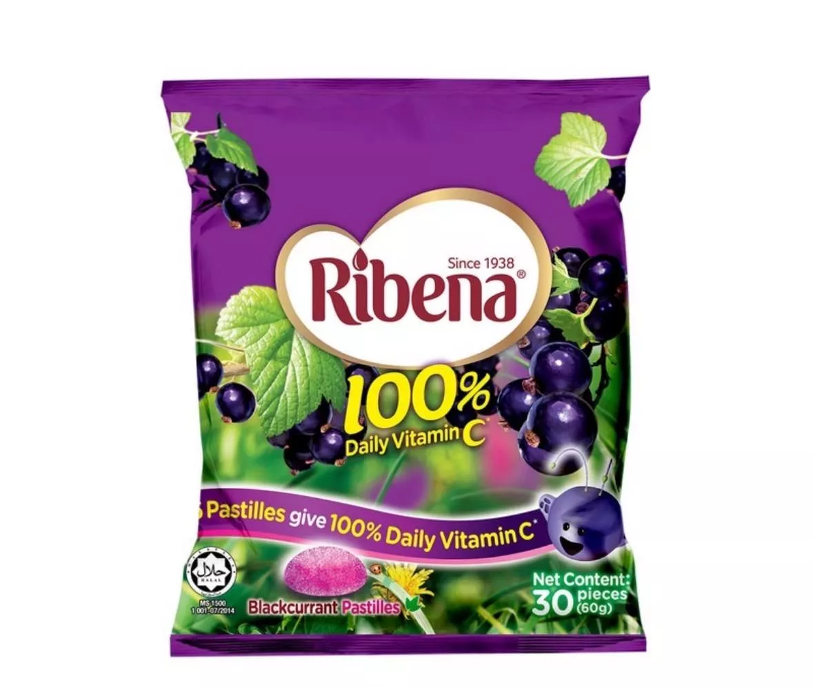 利賓納黑加侖子軟糖 60GM