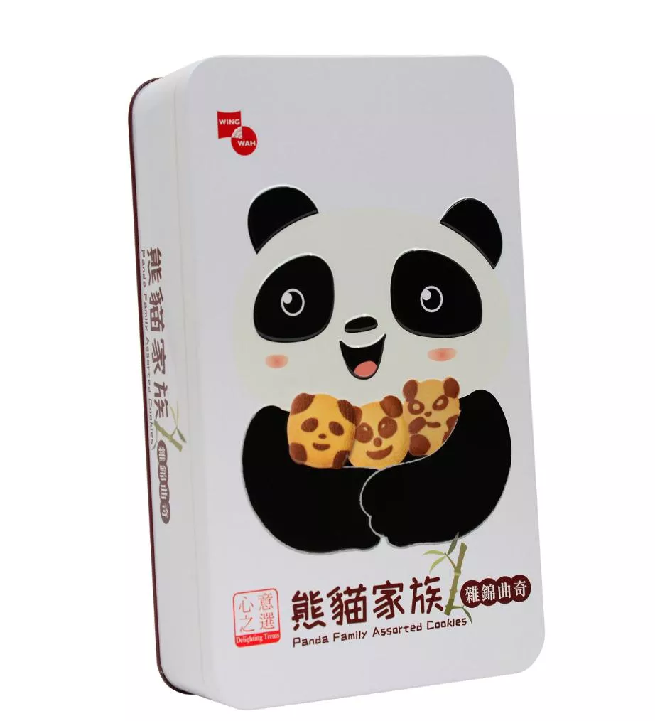 熊貓家族曲奇雜錦曲奇 (禮罐裝)