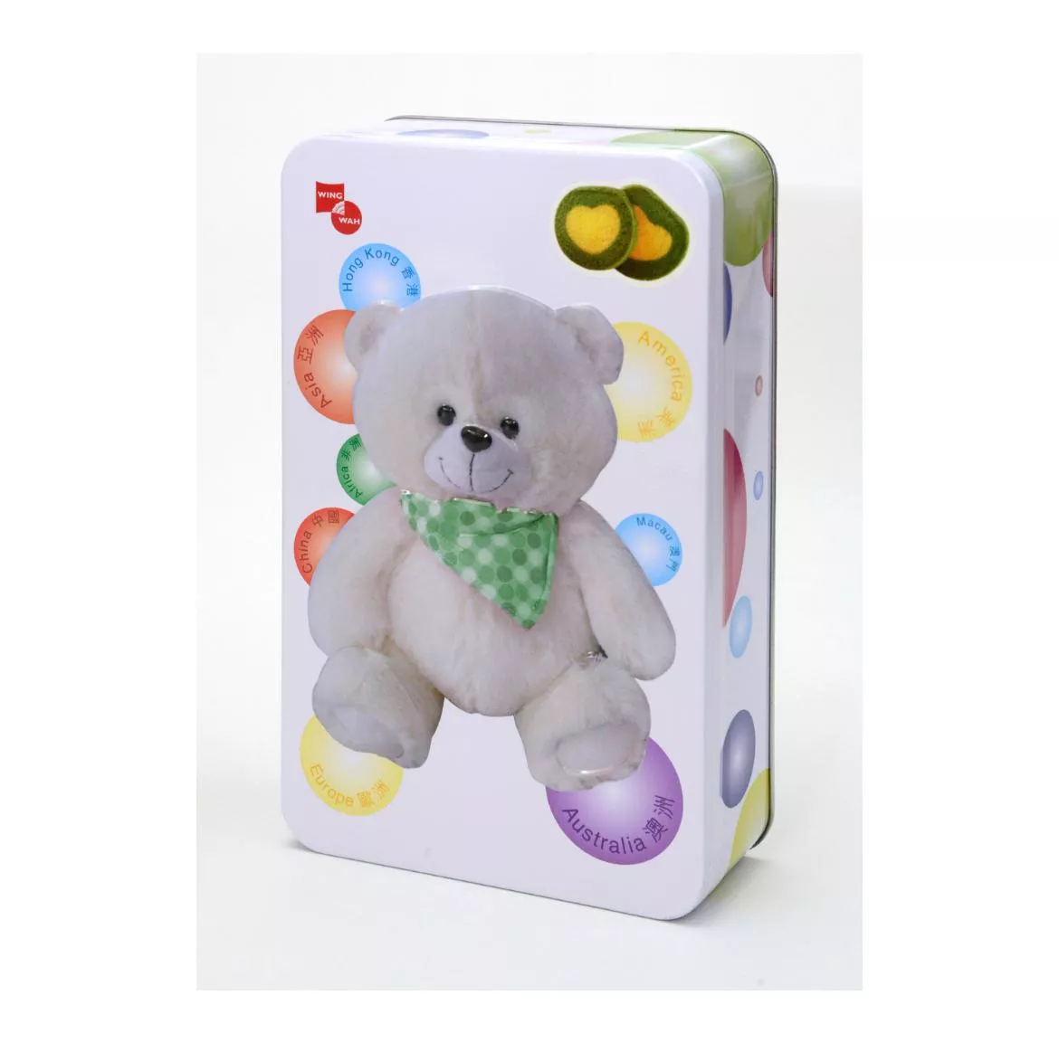 小熊愛心曲奇-鴨屎香抹茶