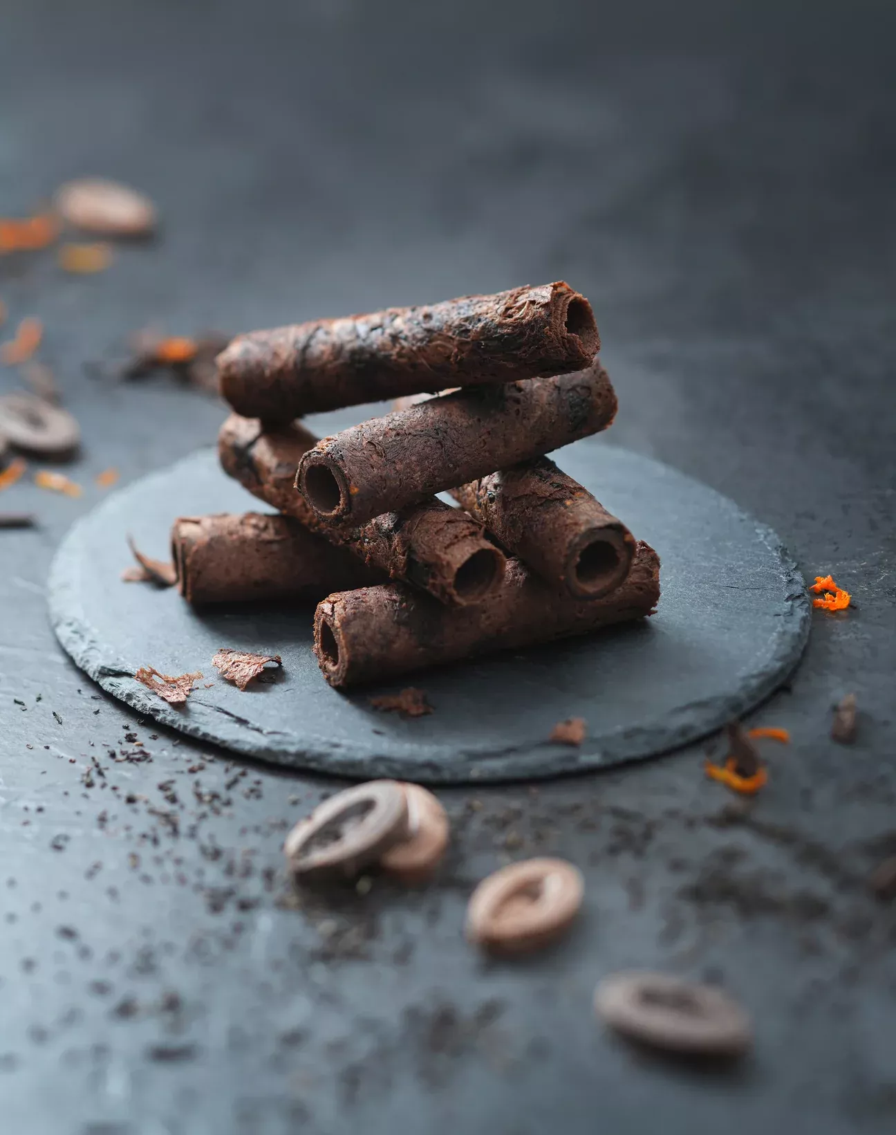 普洱茶朱古力蛋卷