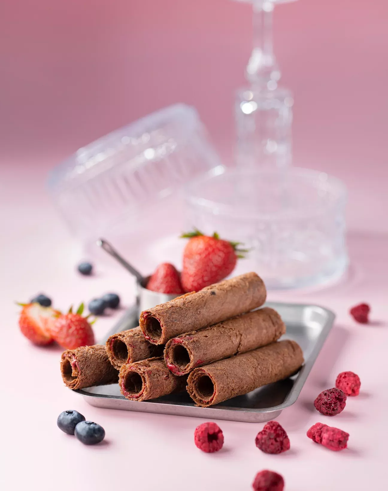 野莓朱古力蛋卷