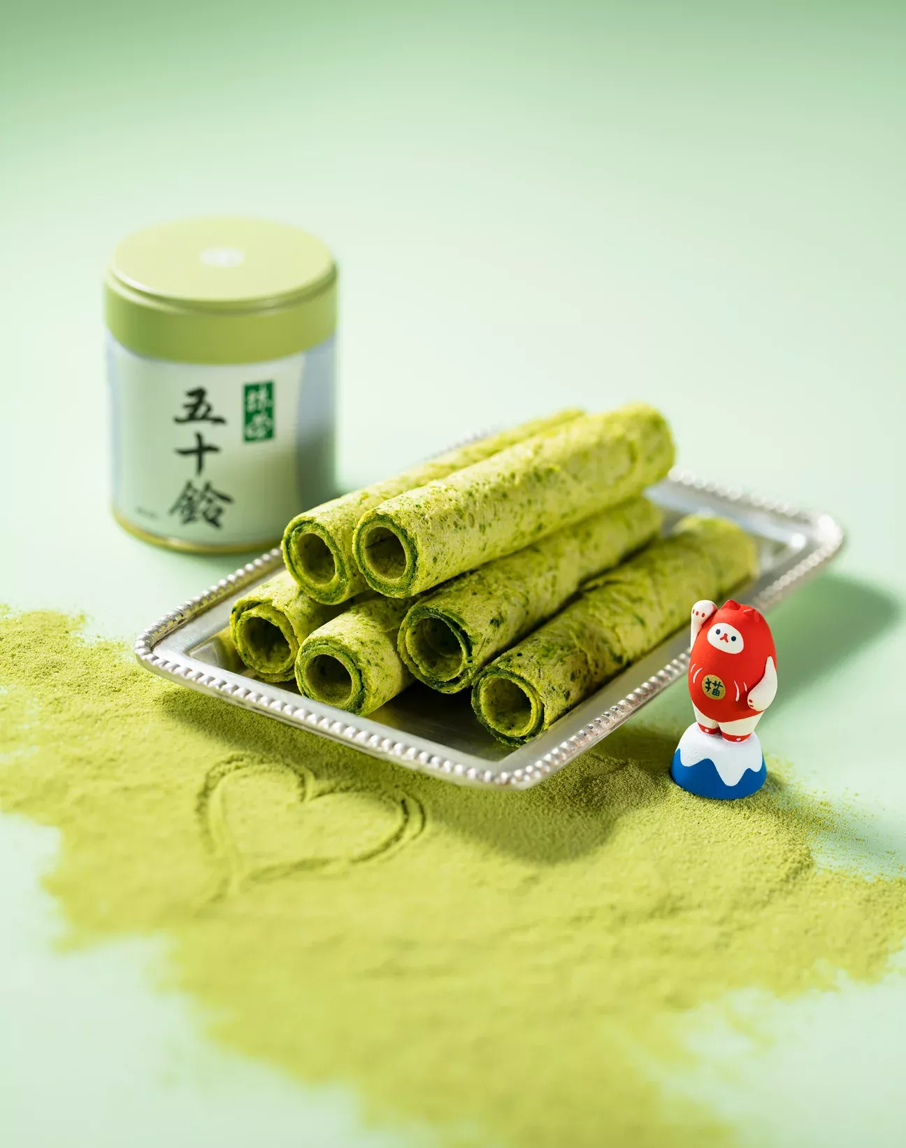 小山園抹茶蛋卷