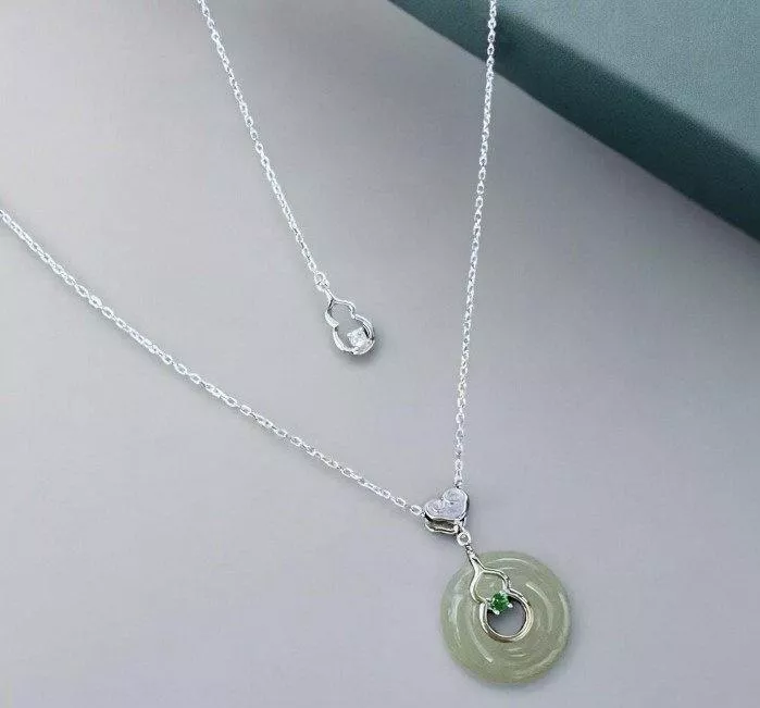 美好寓意,葫蘆,平安扣頸鏈套裝