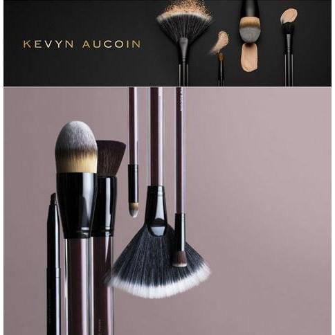 KEVYN AUCOIN 高級純貂毛 黃狼尾眼影刷 捉粉力上色效果特別好