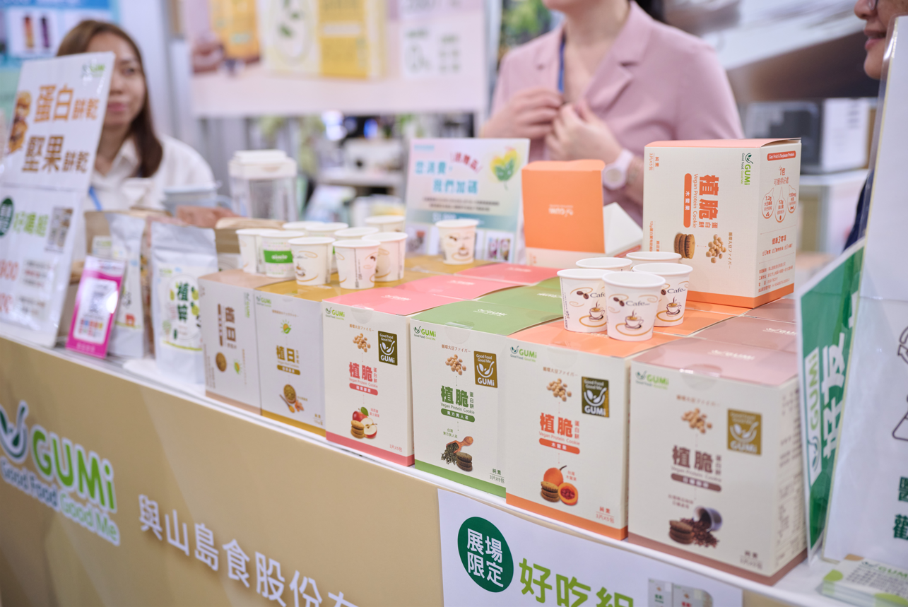 2025醫療展-攤位推廣植脆蛋白餅