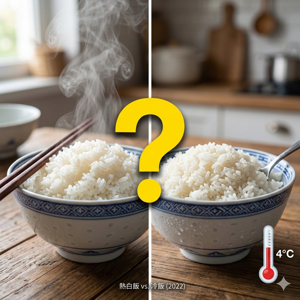 冰箱裡的「控糖」魔法：2022年權威研究證實，白飯「這樣做」血糖重回平穩曲線~神奇的抗性澱粉!