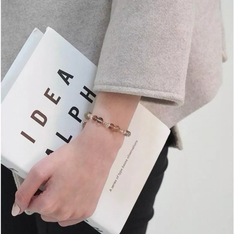 金色荒野｜黑金超七手鍊｜總有人會贏 為什麼不能是你｜全方位提升｜水晶手鍊｜JING ENERGY淨能量