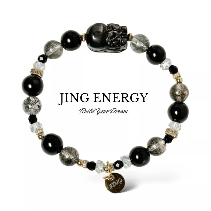 金運石貔貅｜金運石｜咬錢神獸｜強悍的招財能力｜保平安手鍊｜招財手鍊｜水晶手鍊｜轉運手鍊｜金運石手鍊｜擋煞避邪｜防小人