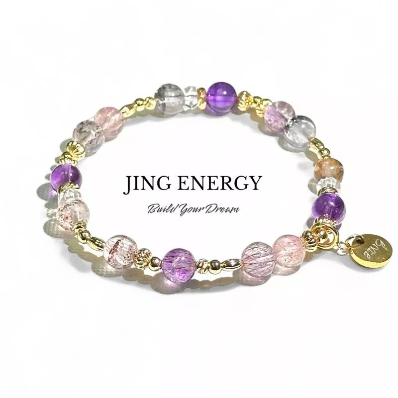 命運之匙｜超七｜人生開掛神器｜私人能量場｜轉運手鍊｜設計款水晶｜招財水晶手鍊｜超七手鍊｜水晶手鍊