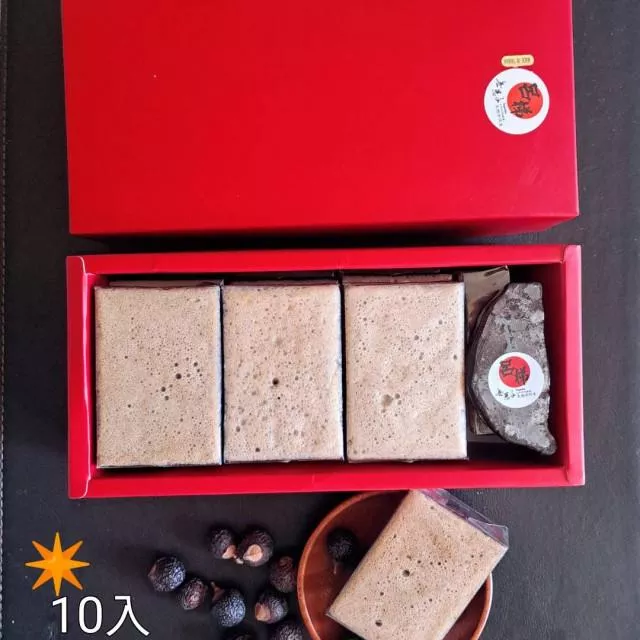 無患子加濃泡沫磚皂禮盒