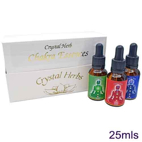 英國Crystal Herbs 脈輪花精25ML