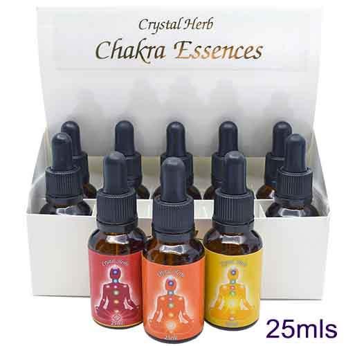 英國Crystal Herbs 脈輪花精25ML