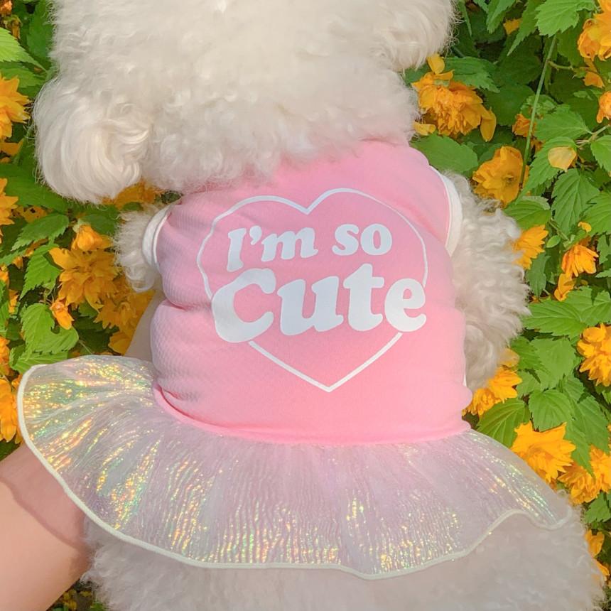 韓國小選品✿I’m  so Cute可愛涼感小洋裝