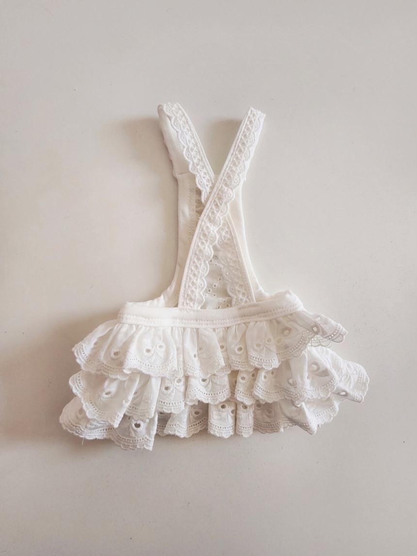 韓國小選品✿ 超美的～蝴蝶結🎀蕾絲交叉細肩帶洋裝