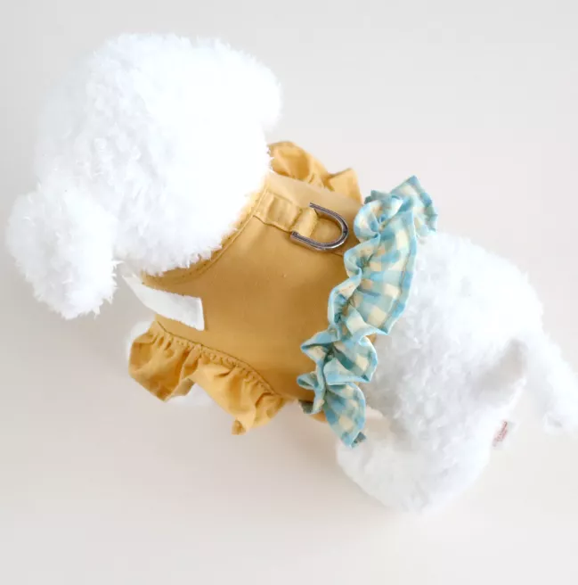 韓國 好甜美魔鬼氈胸背衣