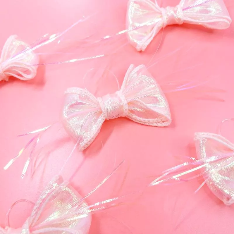 現貨 韓國進口品牌 夢幻網紗蝴蝶結