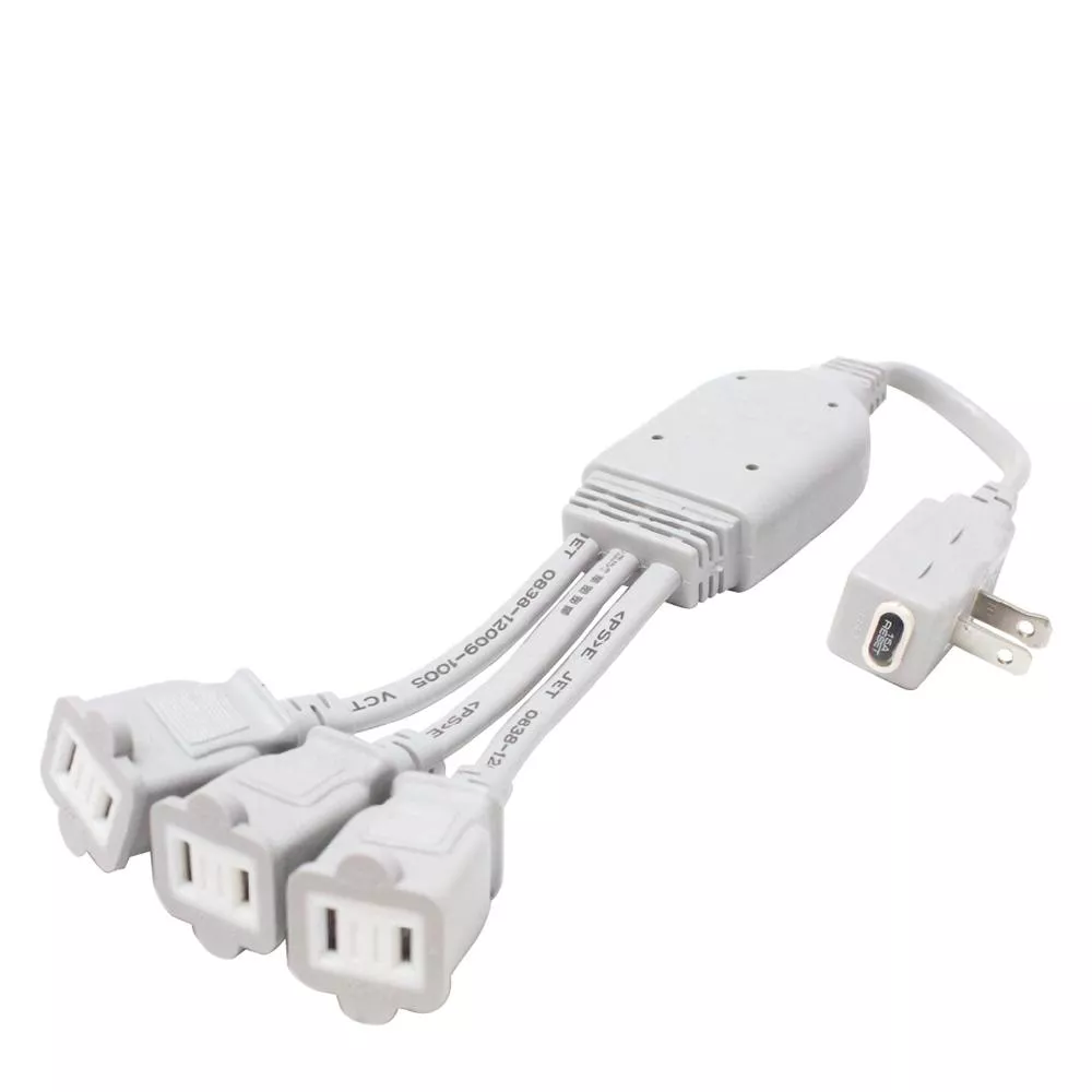 【life liu6號倉庫】電精靈spirit C113 自動過載 110V 1對3 2P 分接線 分接插頭線 延長線