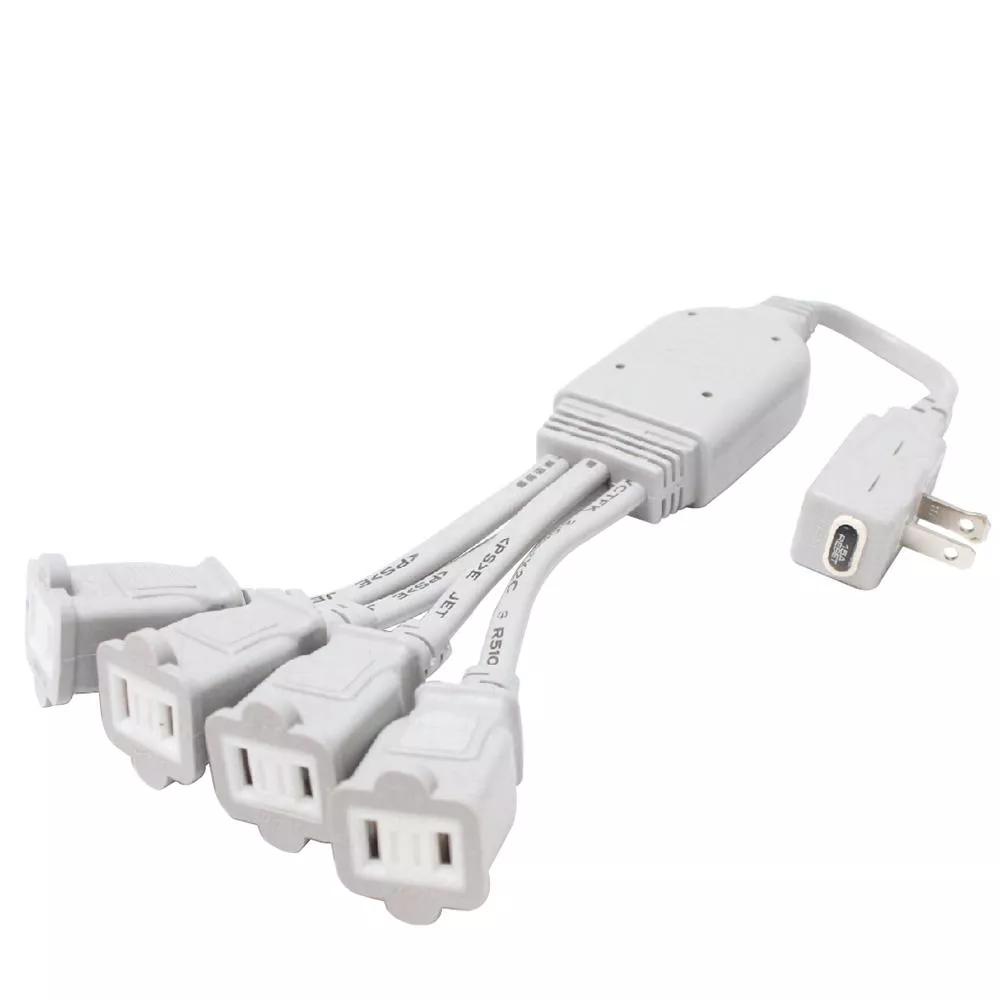 【life liu6號倉庫】電精靈spirit C114 自動過載 110V 1對4 2P 分接線 分接插頭線 延長線