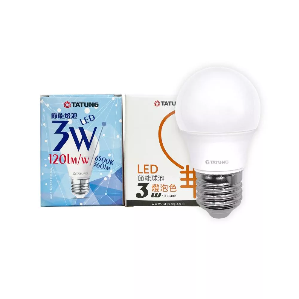 大同 TATUNG LED燈泡 3W E27 全電壓 LED 球泡燈
