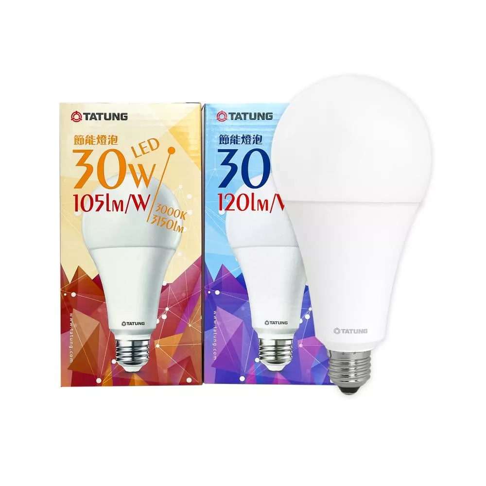 大同 TATUNG LED燈泡 30W 6500K 白光 E27 全電壓 LED 球泡燈