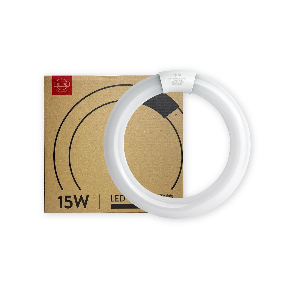 旭光 15W 6500K 白光  LED T9 環型燈管 日光燈管 環管